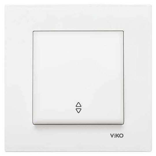12 adet Viko Karre Beyaz Vavien (Çerçeve Dahil) 90967004-12 - 2