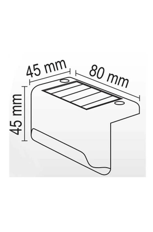 3W SOLAR DUVAR APLİĞİ 3200K - 5