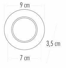 8W BAŞAK LED ARMATÜR (BEYAZ KASA) (3 RENK) - 2