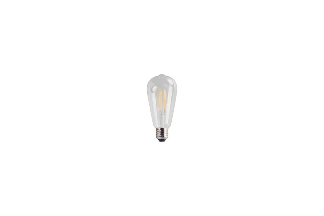 CT-4353 8W EDİSON  LED AMPUL (ST-64)(GÜNIŞIĞI) 3 ADET - 1