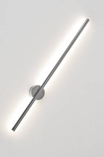 Cata CT-5211 Krom Kasa Günışığı Kılıç Dekoratif Çift Yönlü Duvar Aplik Armatür 75Cm - 3