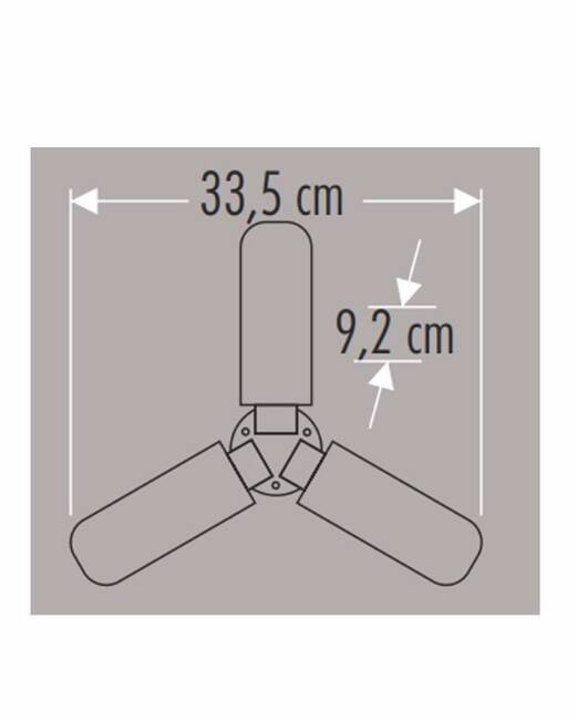 CT-1152 42W PERVANE AMPUL (BEYAZ) - 5