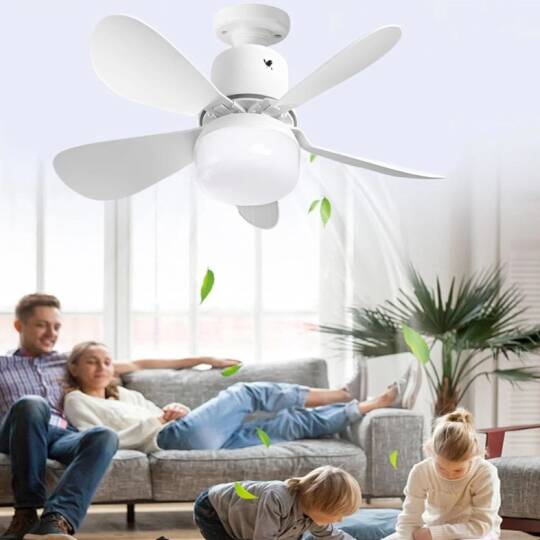 CT-1154 Lodos 62W 3 Renk Yanma Modlu Dimlenebilir Pervane Led Ampul Aydınlatma - 3