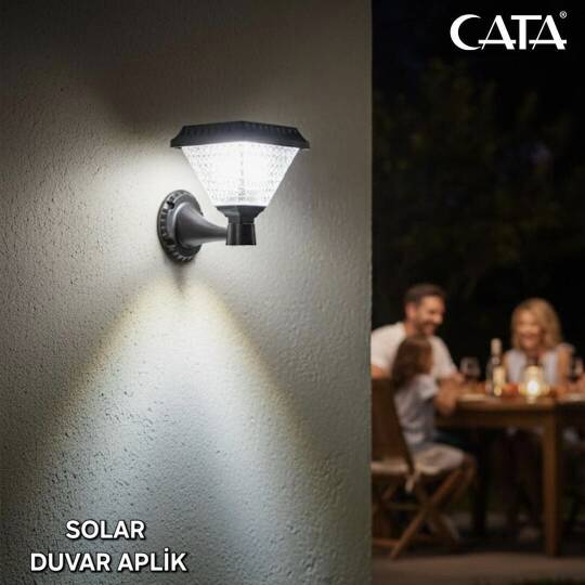 Ct-7316 30w Solar Led Aplik 6500k Beyaz - 4