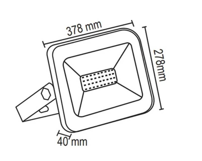 Forlife 300 Watt Slim Kasa LED Projektör (GÜNIŞIĞI) - 4