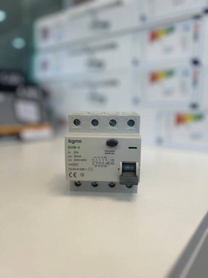 Kaçak Akım Koruma Rölesi 4P 32A 30mA SİGMA