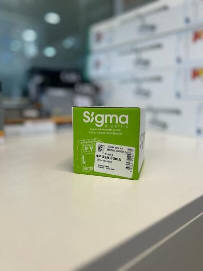 Kaçak Akım Koruma Rölesi 4P 32A 30mA SİGMA - 3