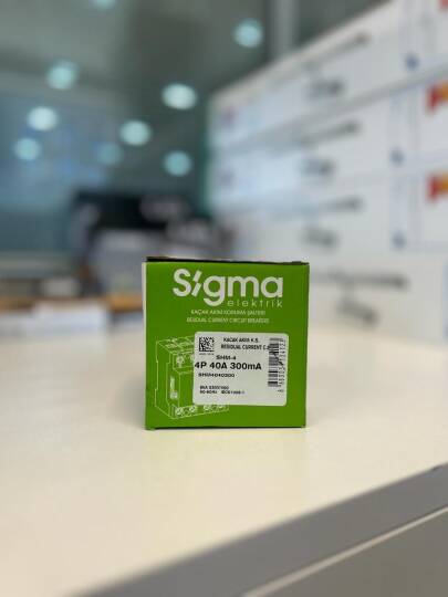 Kaçak Akım Koruma Rölesi 4P 40A 300mA SİGMA - 3