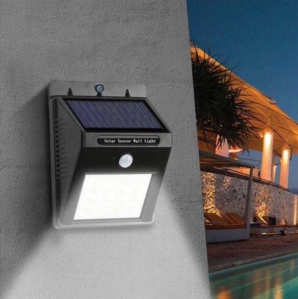KBA749 SOLARLI 15W DUVAR APLIGI BEYAZ - 2