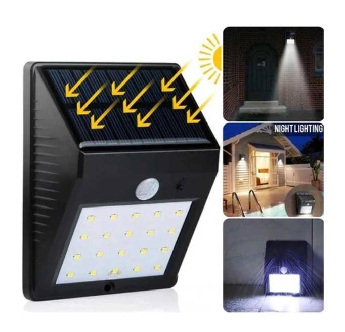 KBA749 SOLARLI 15W DUVAR APLIGI BEYAZ - 3