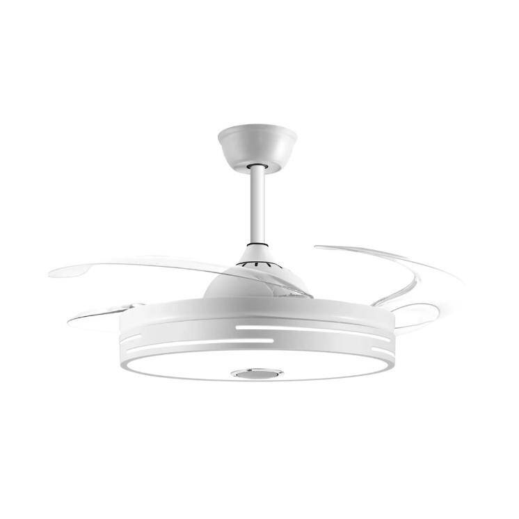Mutlusan Aydınlatmalı Tavan Vantilatörü Bluetoothlu + Kumandalı - 4