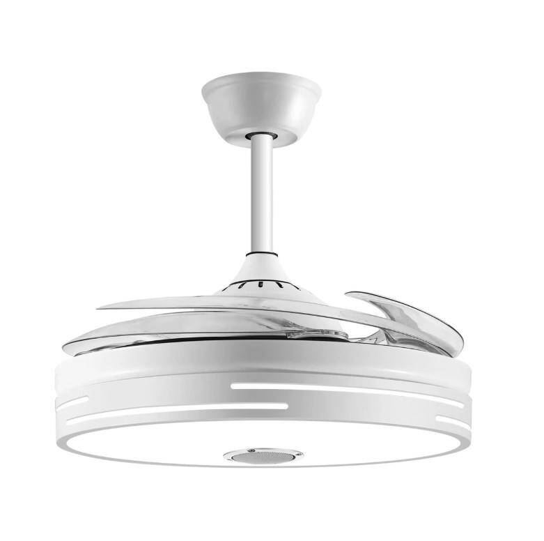 Mutlusan Aydınlatmalı Tavan Vantilatörü Bluetoothlu + Kumandalı - 5