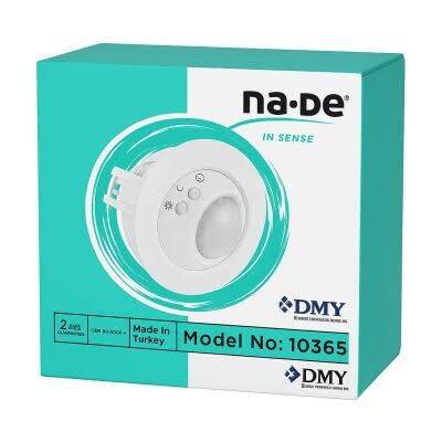 Nade 10365 360° Spot Tipi Sıva Altı Hareket Sensörü - 1