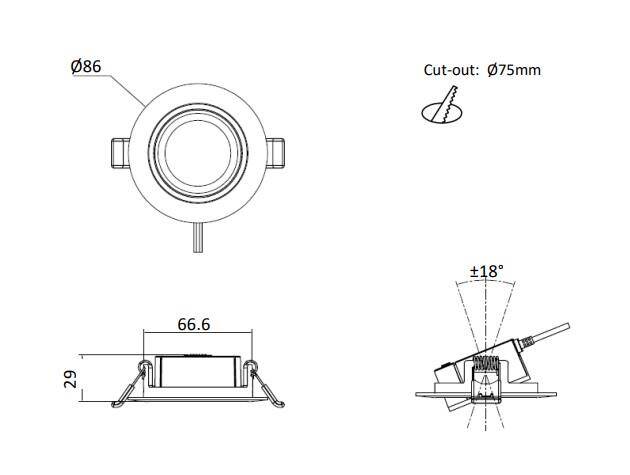 OSRAM LEDCOMFO Spot Light V3 T - 2
