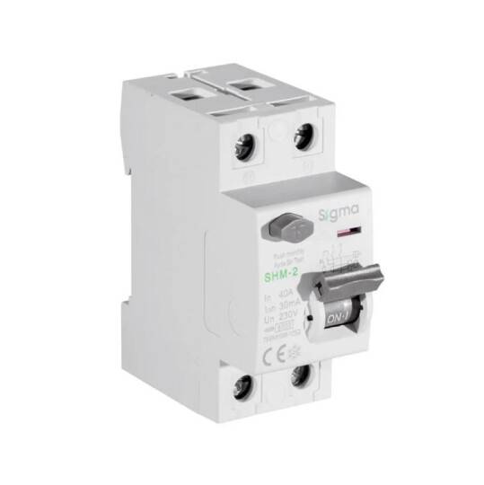 SİGMA Kaçak Akım Koruma Rölesi 2P 40A 30mA