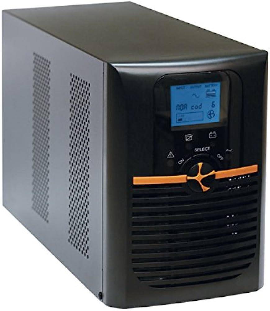 TUNÇMATİK NEWTECH PRO3 ONE 1 KVA 1/1 ON-LINE UPS LCD - 1