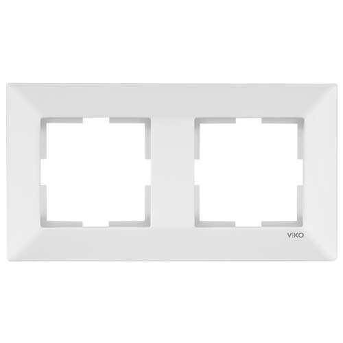 Viko Meridian Beyaz 2-Li Çerçeve 90979002 (10 ADET) - 1