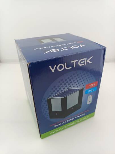 Voltek Solar Led Set Üstü 60w Kumandalı Bahçe Armatürü  - 5