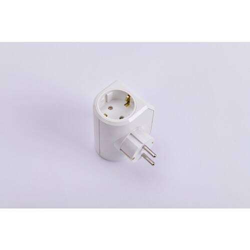 Yonca Plus Beyaz Üçlü Topraklı Priz - 4